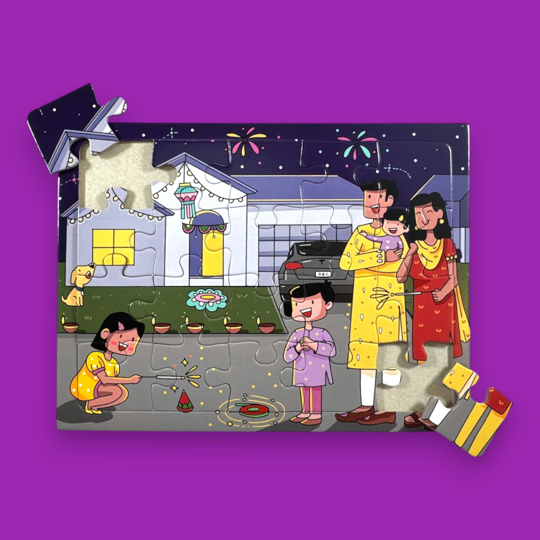 Diwali Fireworks Jigsaw Puzzle