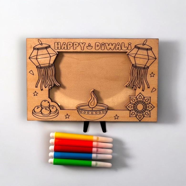 Wood Coloring Kits For Kids
