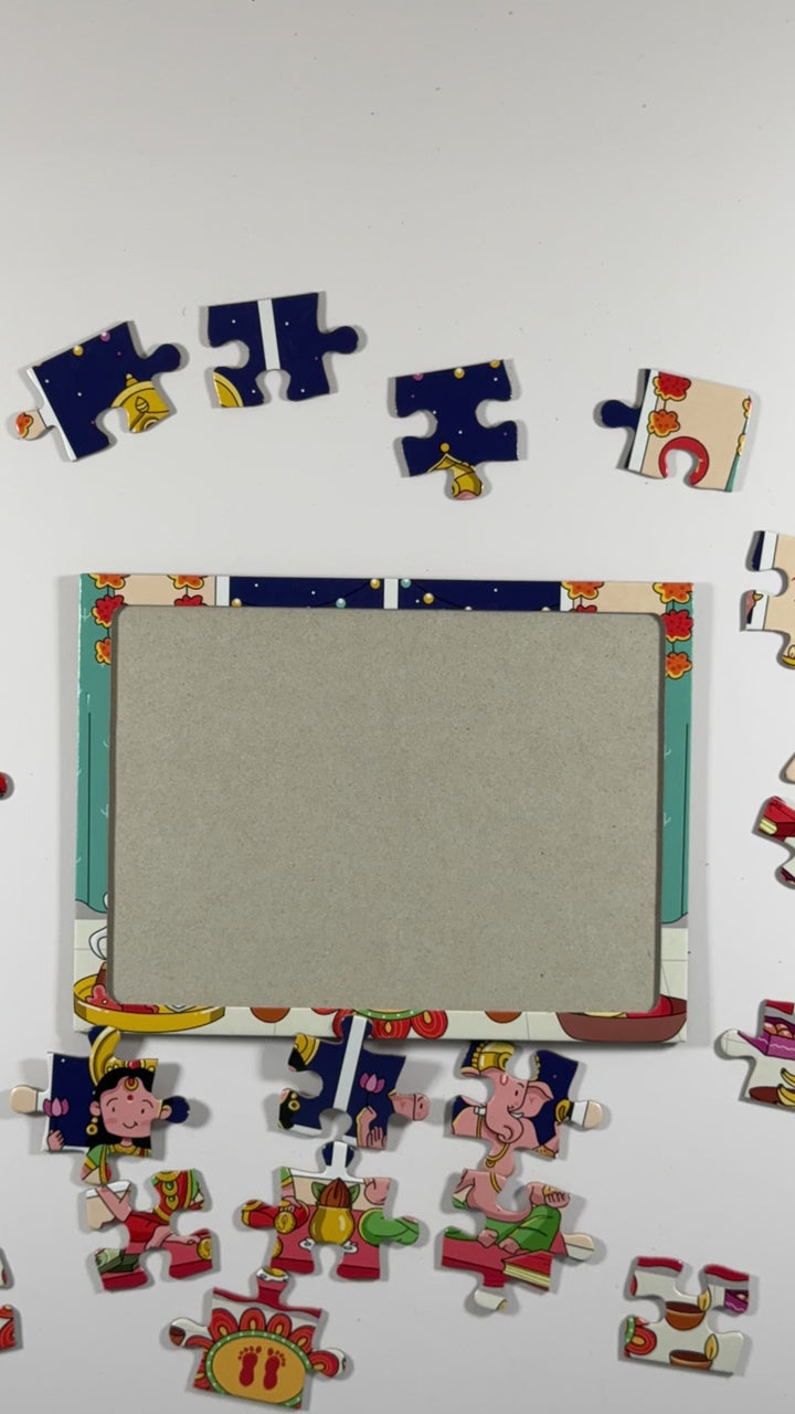 Diwali Laxmi Puja Jigsaw Puzzle