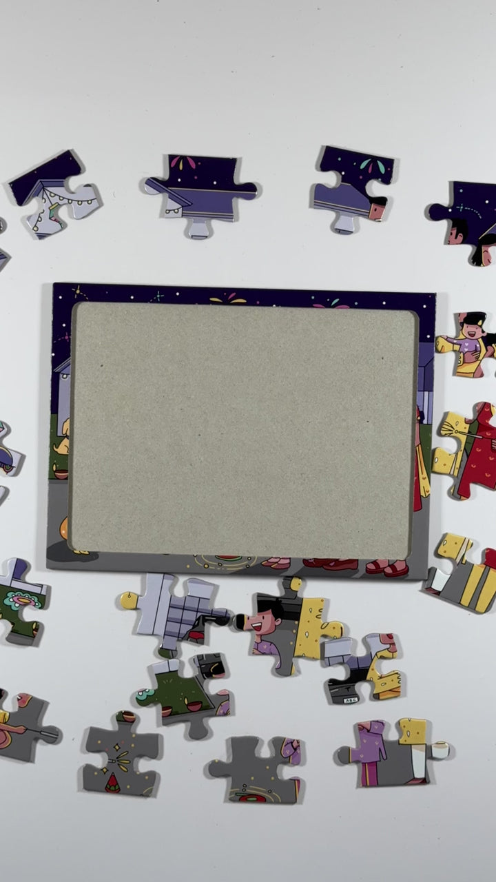 Diwali Fireworks Jigsaw Puzzle