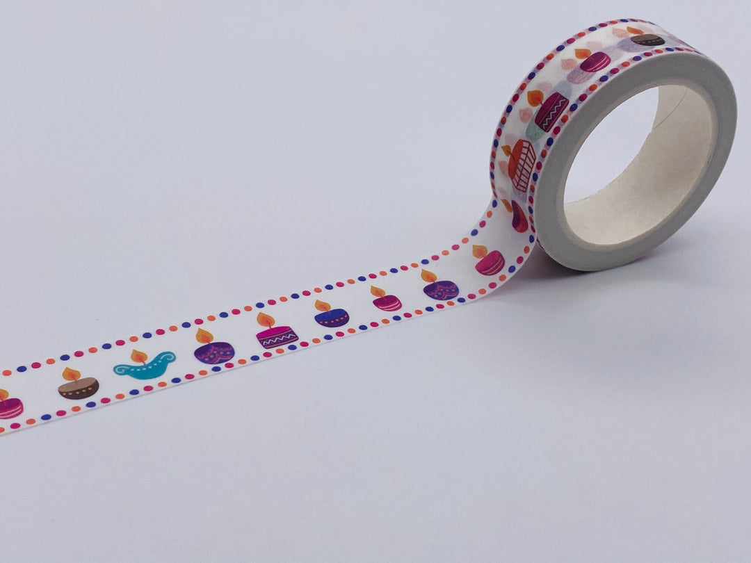 Diya Washi tapes - Indian/Diwali Diya