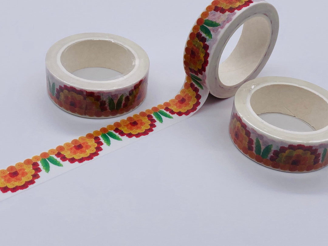 Toran Washi Tape  -  flower decoration banner