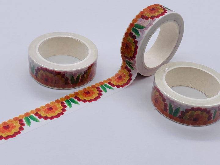 Toran Washi Tape  -  flower decoration banner