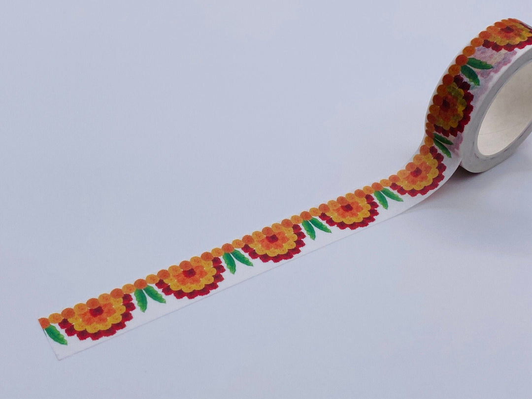 Toran Washi Tape  -  flower decoration banner