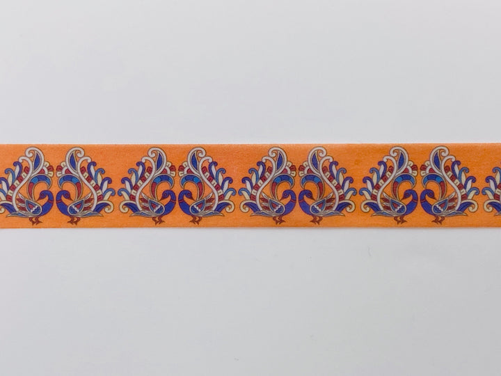 Peacock Washi tape - Indian