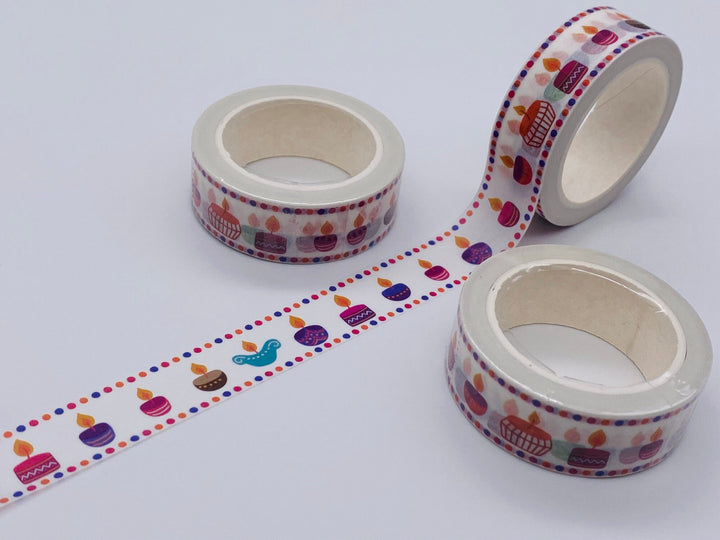 Diya Washi tapes - Indian/Diwali Diya