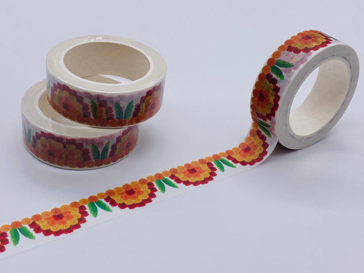 Toran Washi Tape  -  flower decoration banner