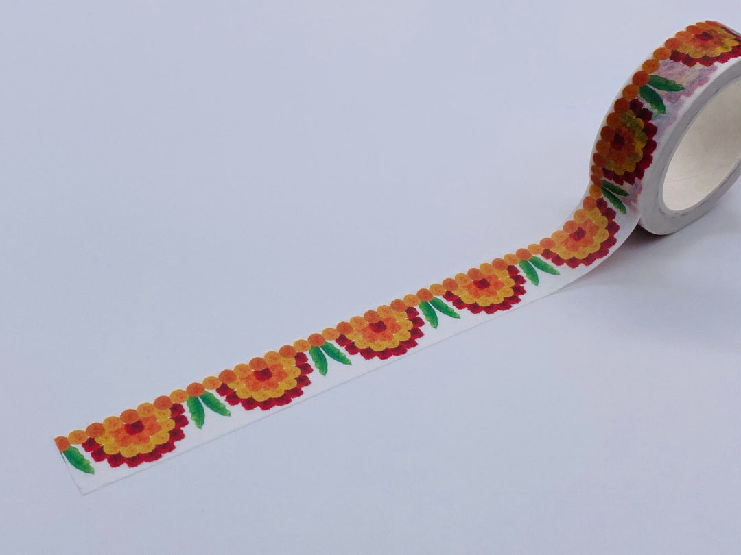 Toran Washi Tape  -  flower decoration banner