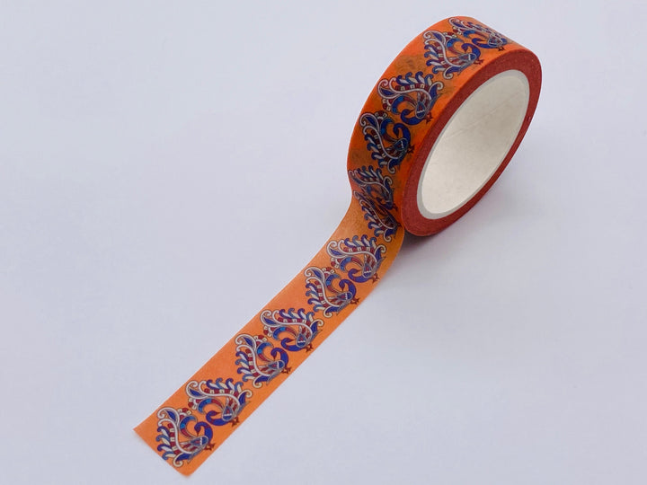 Peacock Washi tape - Indian
