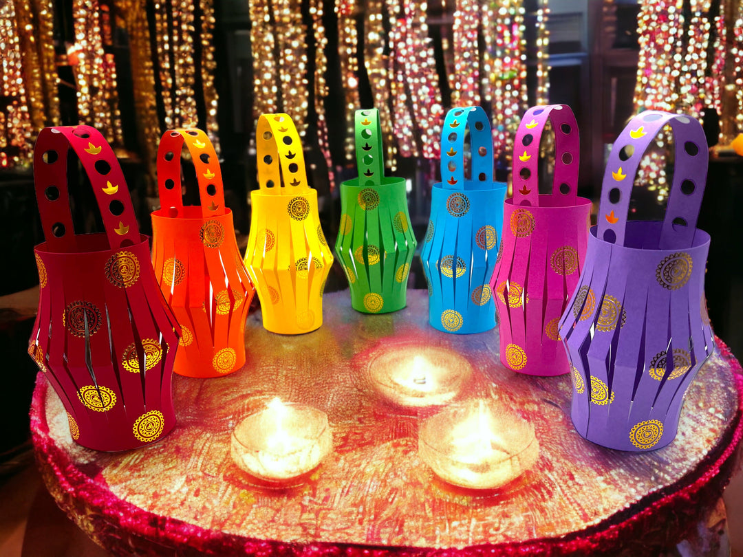 Diwali Rainbow Lantern DIY Craft Kit